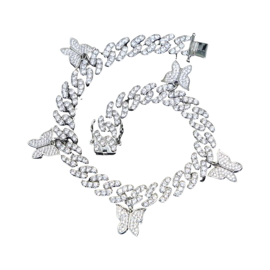 Cuban Butterfly Anklet 2.0