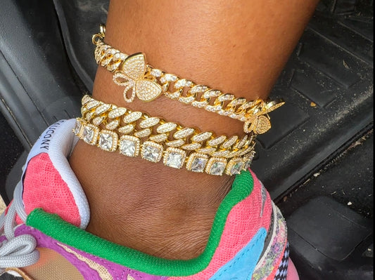 Diamond Tennis Anklet