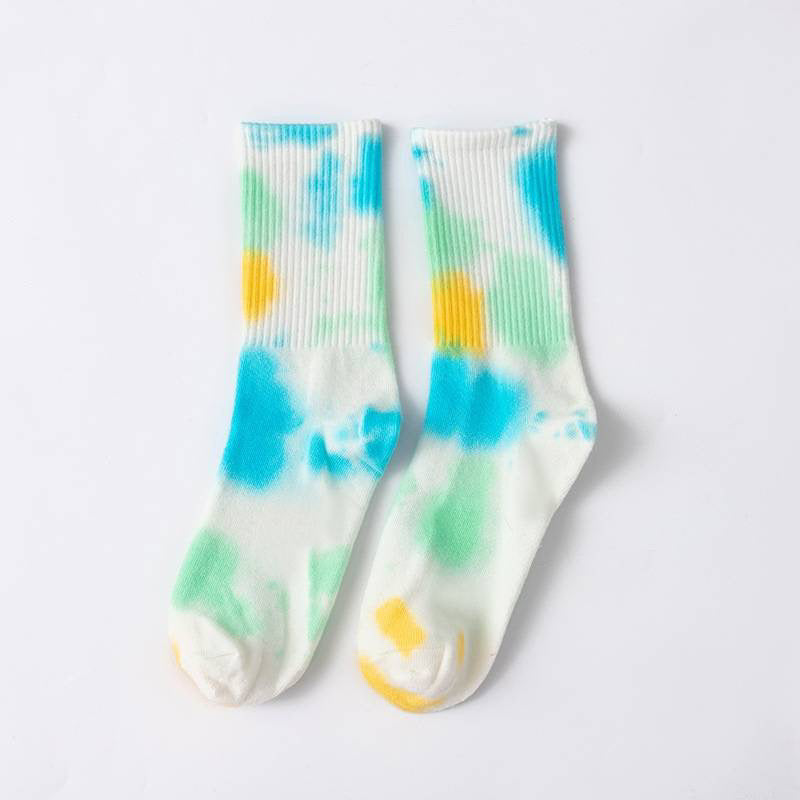 Hopscotch Tie Dye Socks