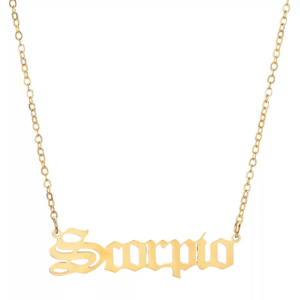 Zodiac Sign 2.0 Necklace
