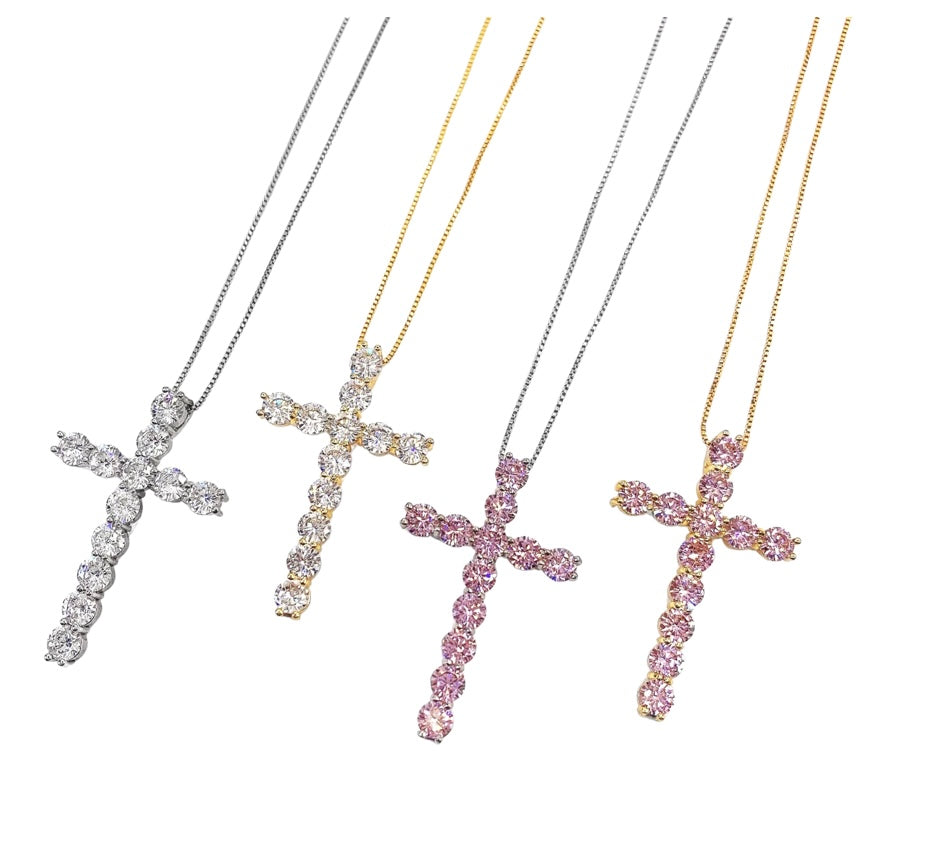 Diamond Cross Necklace