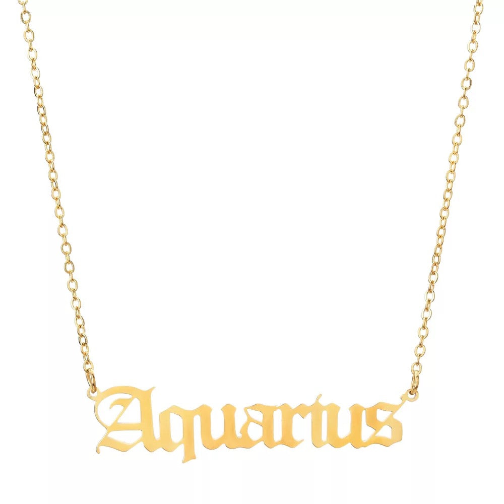 Zodiac Sign 2.0 Necklace