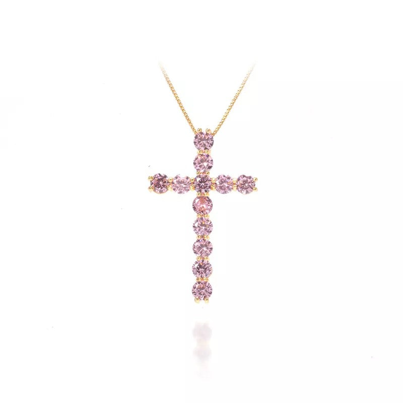 Diamond Cross Necklace