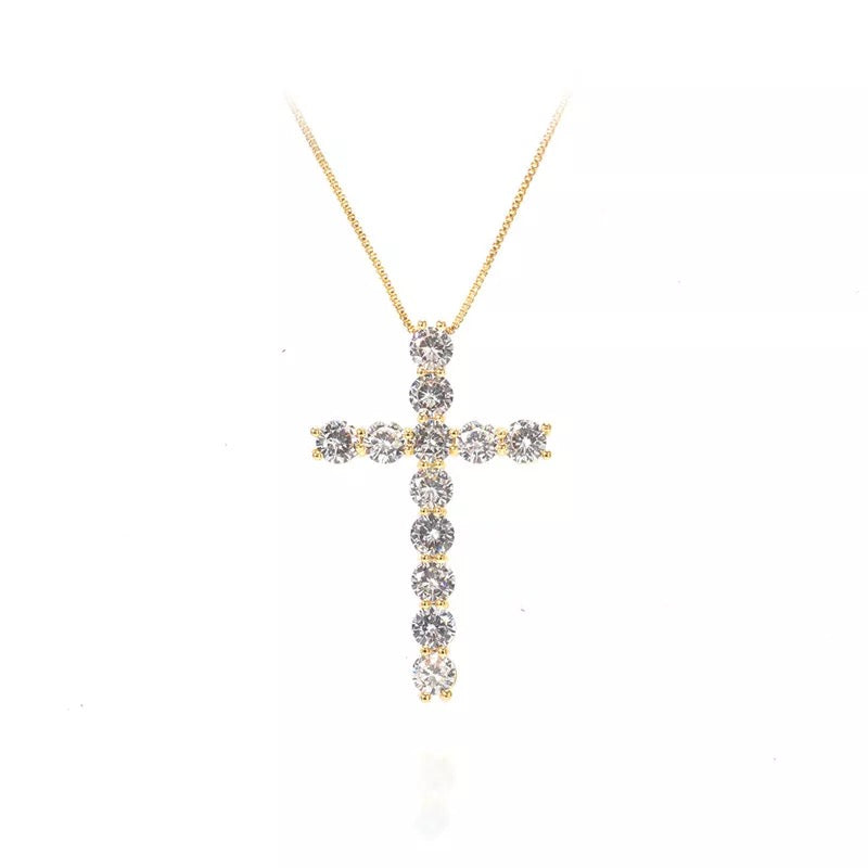 Diamond Cross Necklace