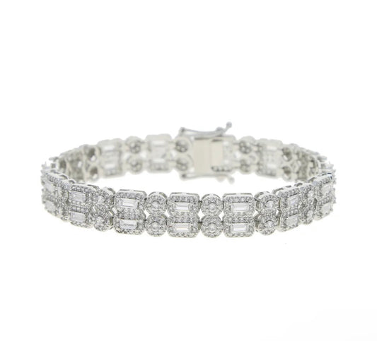 Double Diamond Bracelet
