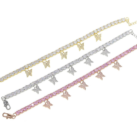 Mini Butterfly Anklet
