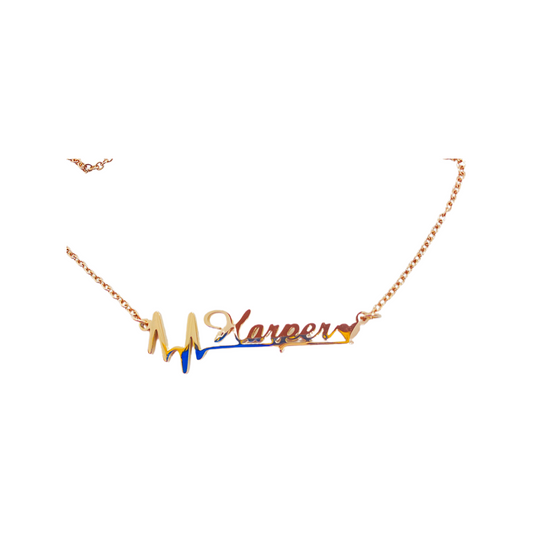 My Heartbeat Necklace